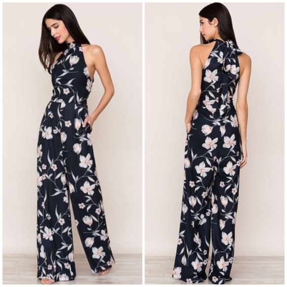 formal floral jumpsuit